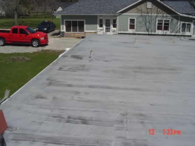 Flat Roof Before image